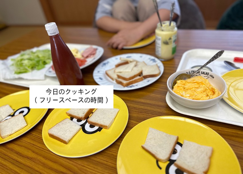 今日のクッキングは「サンドイッチ」！