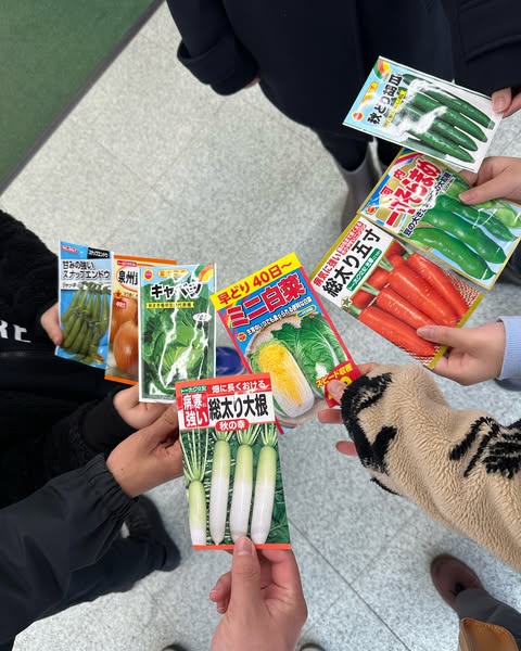今日は日出の畑に農業体験に 行ってきました！