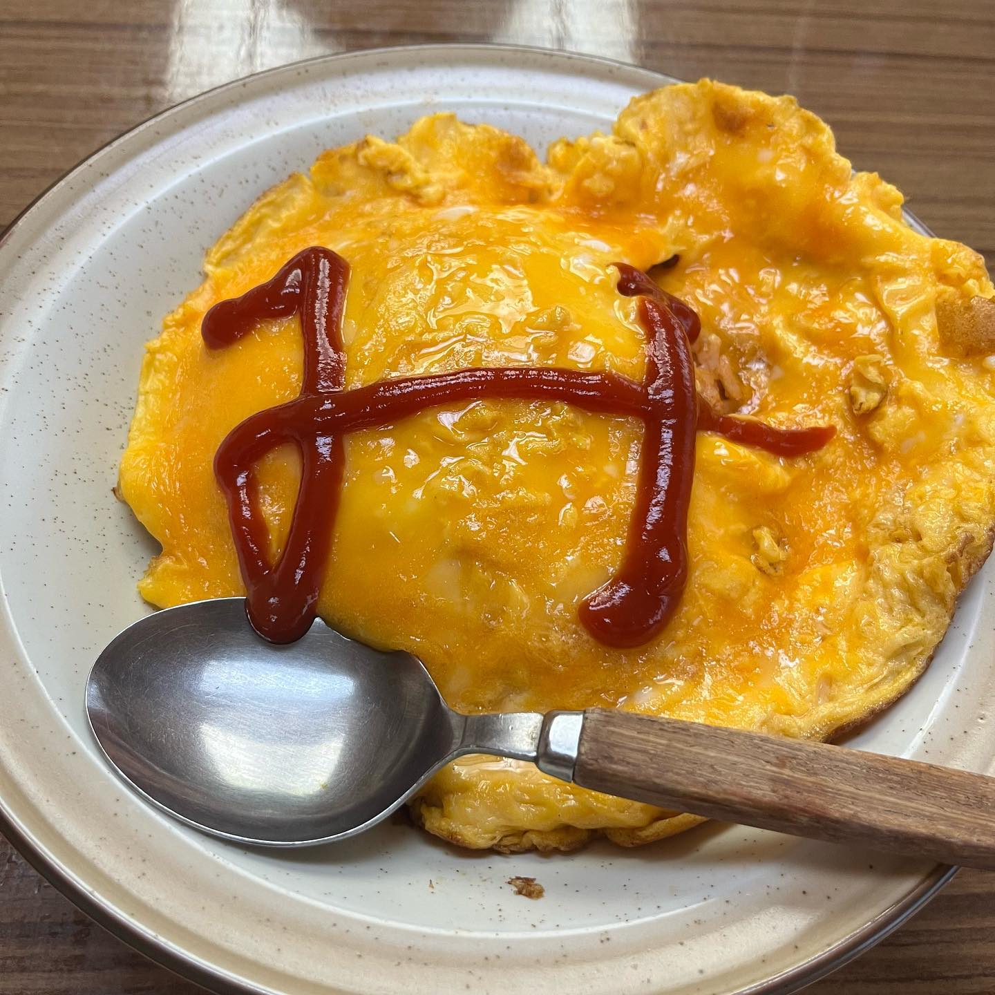 【今日のお昼はオムライス作り♪】